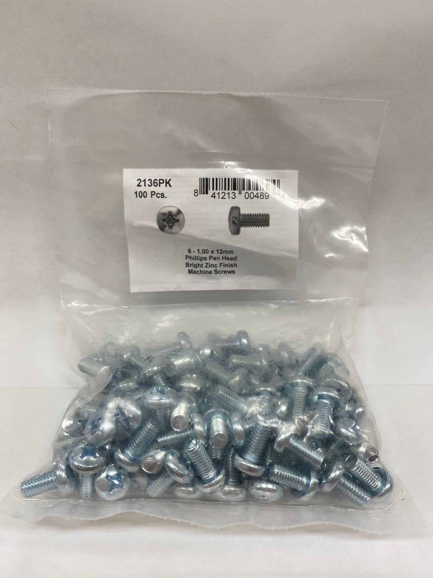 DISCO Automotive Hardware OEM: 2136PK Zinc Finish Machine Screws 6-1.00 x 12mm Phillips Pan Hd 00 CLIPS RIVETS FREE SHIP PLASTIC SCREWS BULBS RETAINERS PUSH 2136PK Zinc Finish Machine Screws 6-1.00 x 12mm Phillips Pan Hd KING SERIES TRUCKS PARTS ACCESSORIES 6 DOOR PICKUPS 6 DOOR PICKUP 6 DOOR TRUCK 6 DOOR TRUCKS