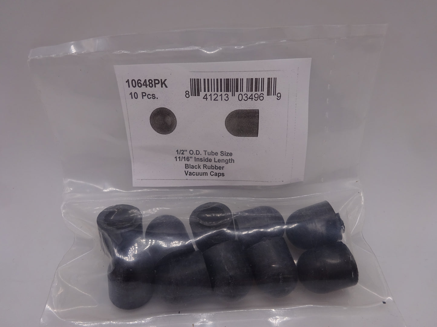 DISCO Automotive Hardware Ford OEM: 388916-S 10648PK Black Rubber Vacuum Caps 1/2" OD Tube Size 11/16" I.L. 0 CLIPS RIVETS FREE SHIP PLASTIC SCREWS BULBS RETAINERS PUSH 10648PK Black Rubber Vacuum Caps 1/2" OD Tube Size 11/16" I.L. KING SERIES TRUCKS PARTS ACCESSORIES 6 DOOR PICKUPS 6 DOOR PICKUP 6 DOOR TRUCK 6 DOOR TRUCKS