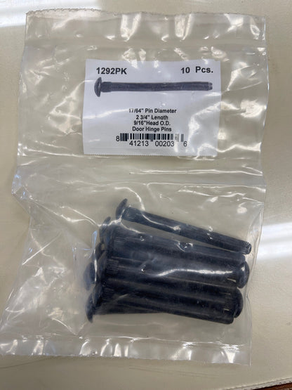 DISCO Automotive Hardware Chrysler OEM: 6028993 1292PK Door Hinge Pins 17/64" Pin Dia 2 3/4" Long 0 CLIPS RIVETS FREE SHIP PLASTIC SCREWS BULBS RETAINERS PUSH 1292PK Door Hinge Pins 17/64" Pin Dia 2 3/4" Long KING SERIES TRUCKS PARTS ACCESSORIES 6 DOOR PICKUPS 6 DOOR PICKUP 6 DOOR TRUCK 6 DOOR TRUCKS